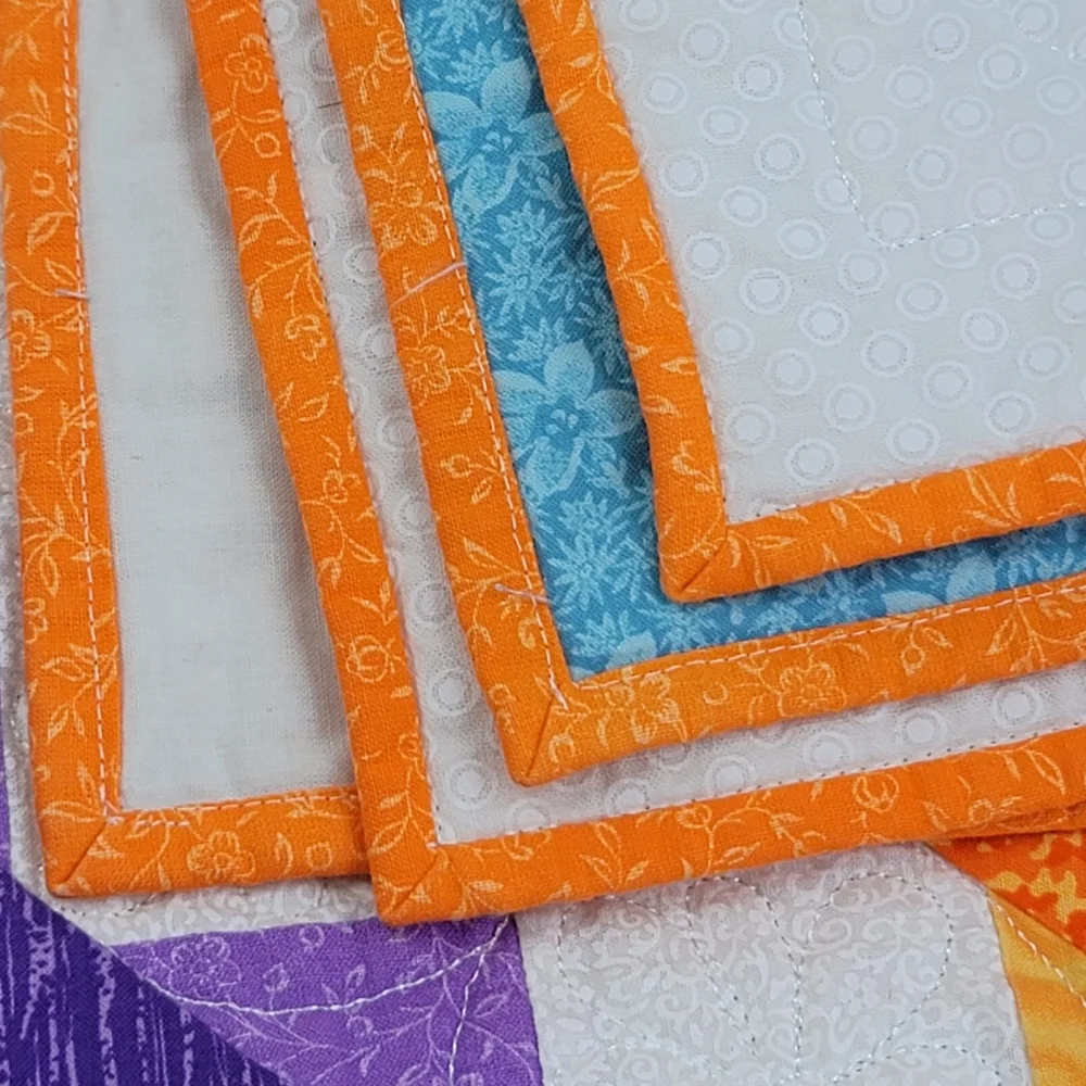 Bits & Pieces Small Quilt Multicolor